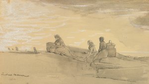 待っています 作： Winslow Homer